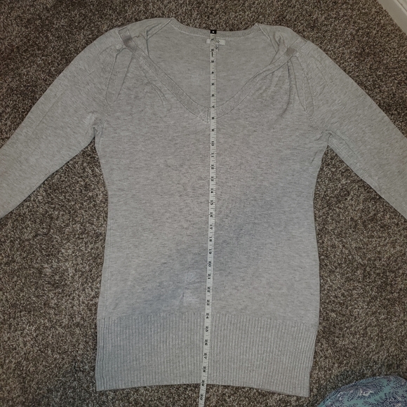 Caché Cold Shoulder Sweater - Picture 7 of 8